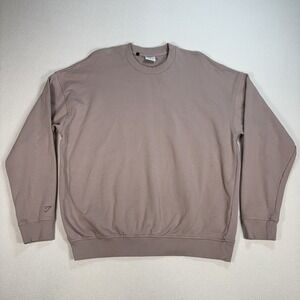 Gymshark Rest Day Essential Sweatshirt Men's‎ M Dusty Pink Oversized Pullover